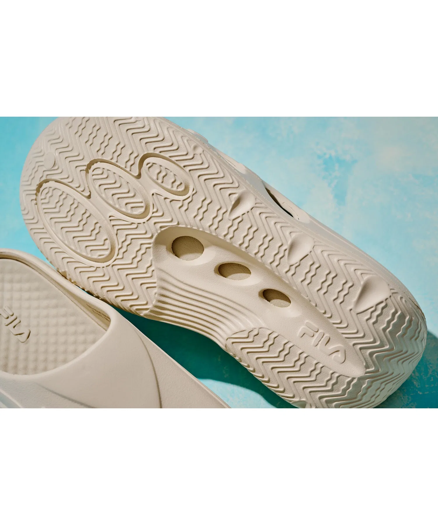 Унисекс сабо FILA BUBBLE FOAM CLOG серые — фото 4