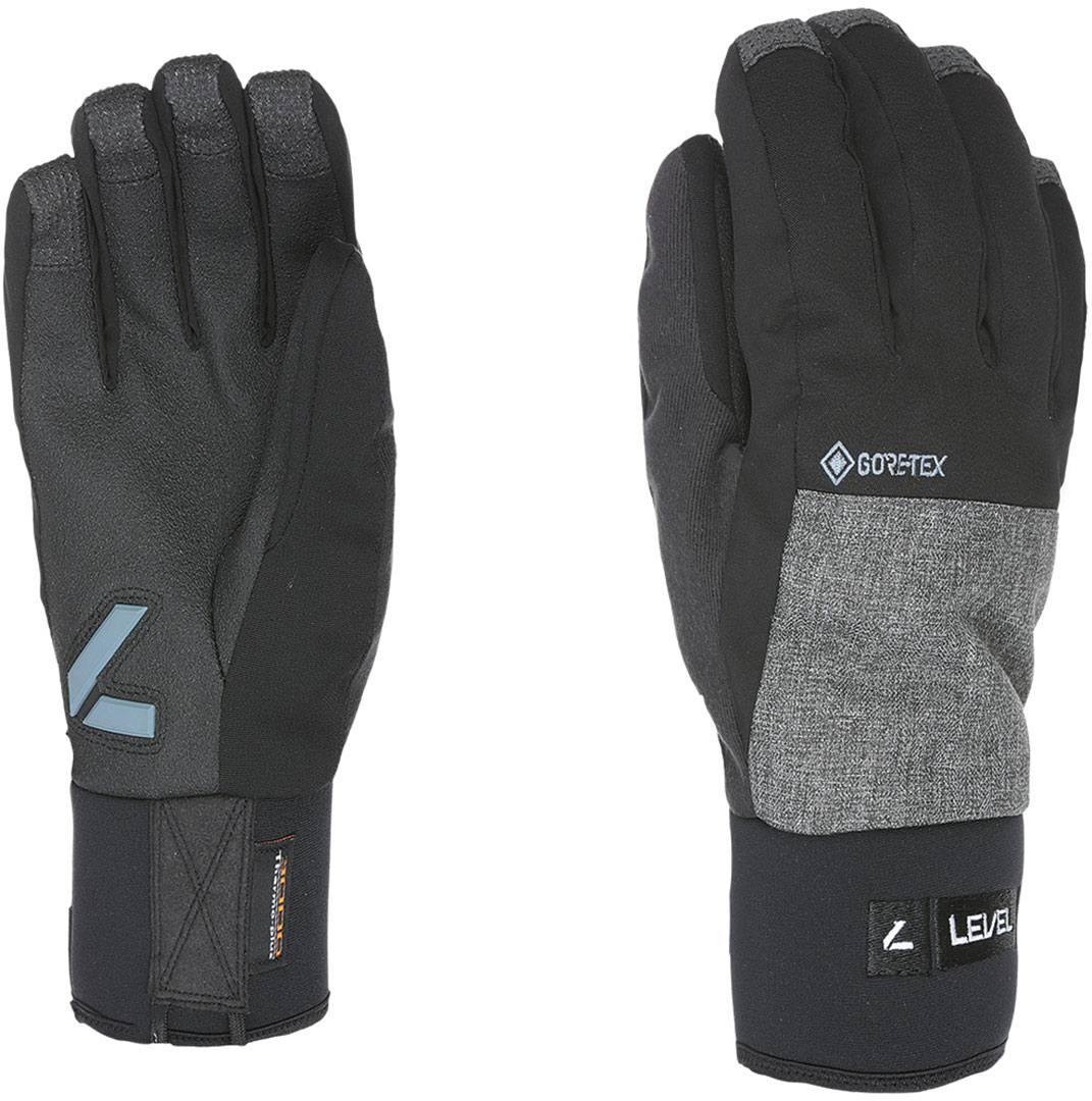 

Level Перчатки Matrix gore-tex black/grey 10