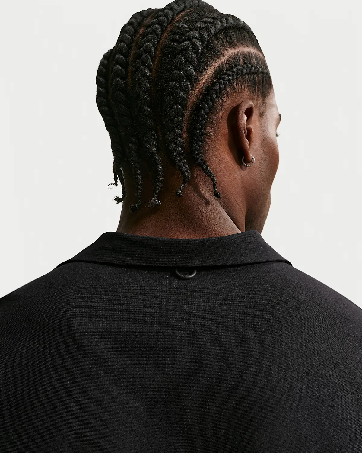 Мужская рубашка Dri-FIT UV на пуговицах Nike 24.7 PerfectStretch, Black/Black/Dark Smoke Grey — фото 2