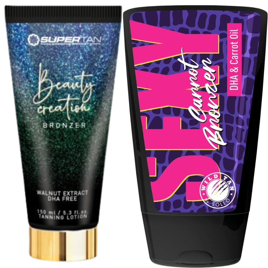 

Supertan Beauty Creation + Wild Tan Sexy Carrot