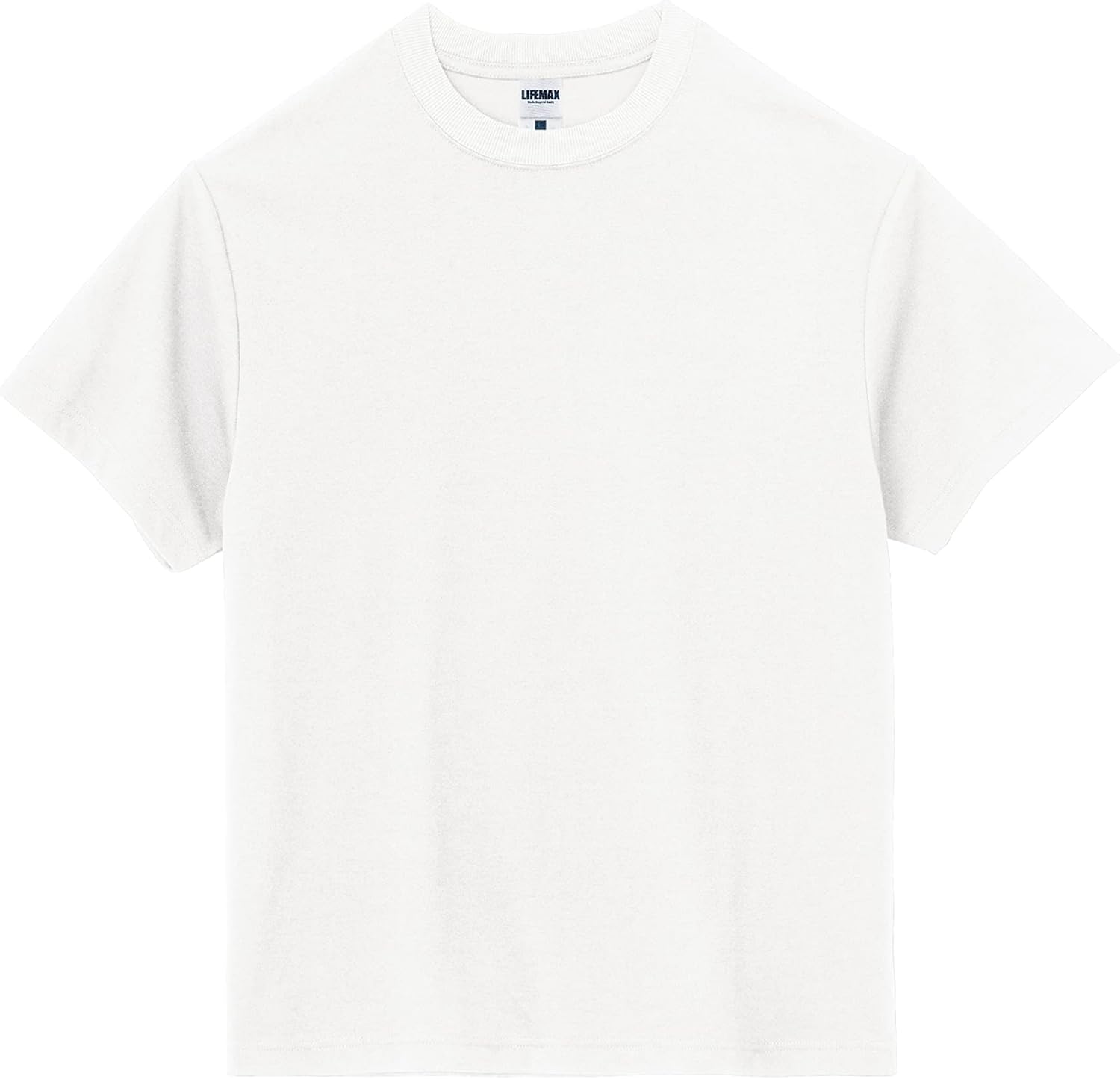

Футболка LifeMax MS1163 из сухого хлопка, 5,3 унции, белый