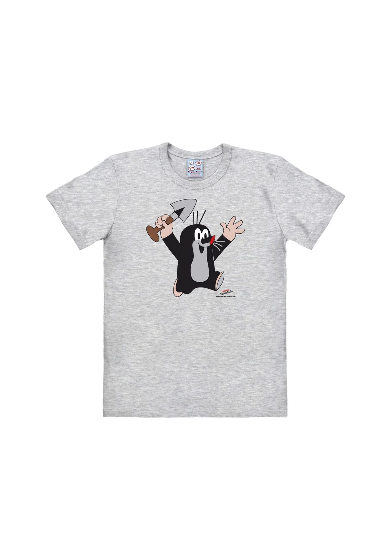 

Футболка Easyfit The Little Mole - Ура LOGOSHIRT, цвет Grey-melange