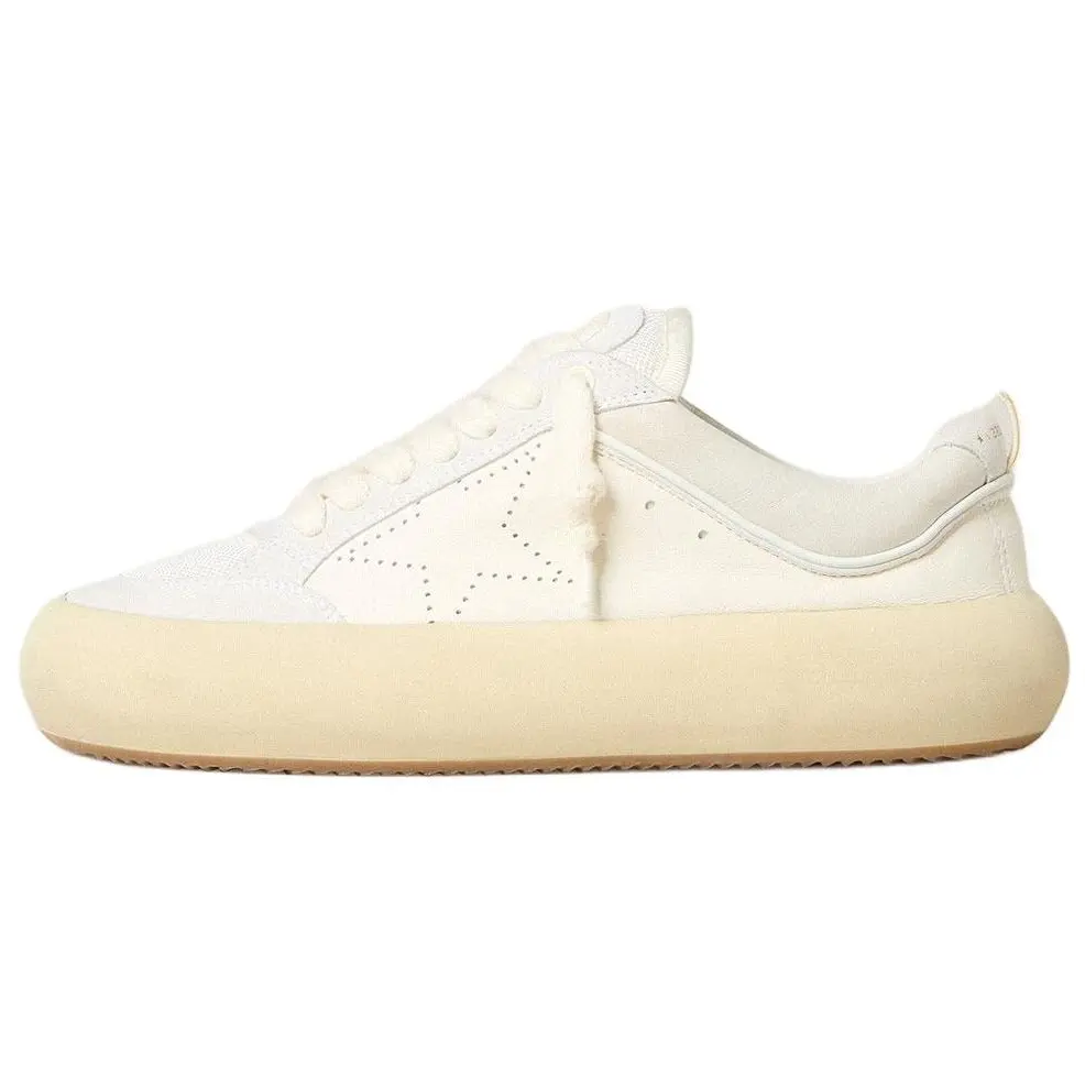 

Golden Goose Низкие кроссовки для скейтбординга Space Star, белые, мужские