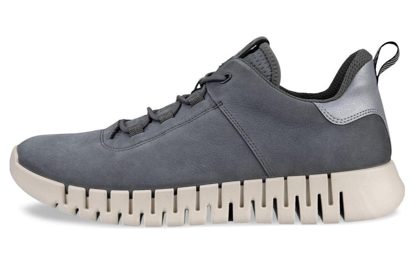 

Кроссовки ecco Smart Series Lifestyle Shoes Men Low-top Iron Gray, серый
