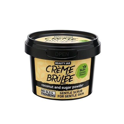 

Нежный скраб Crёme Brulee с кокосовым маслом и сахарной пудрой 4,23 унции 120 г, Beauty Jar