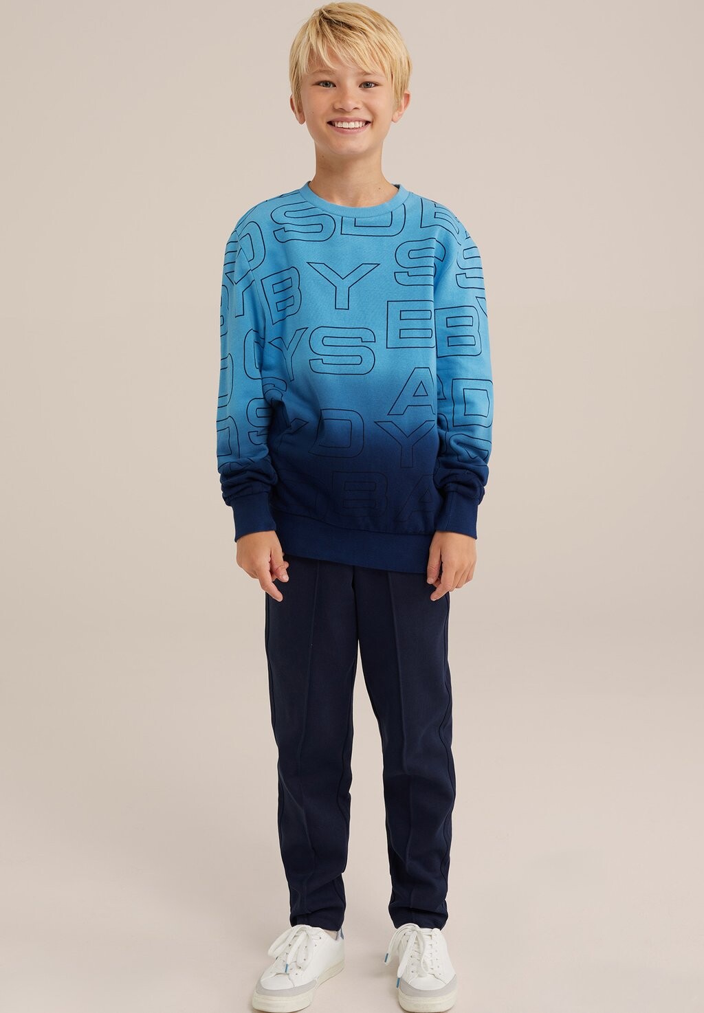 

Толстовка WE Fashion, темно-синий