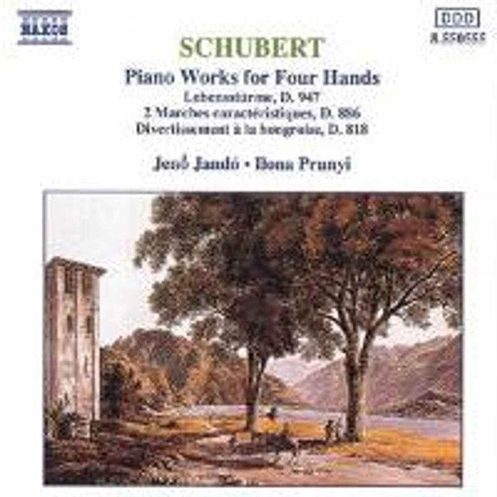 

Диск CD Schubert: Piano Works For Four Hands - Franz Schubert, Jenö Jandó, Ilona Prunyi