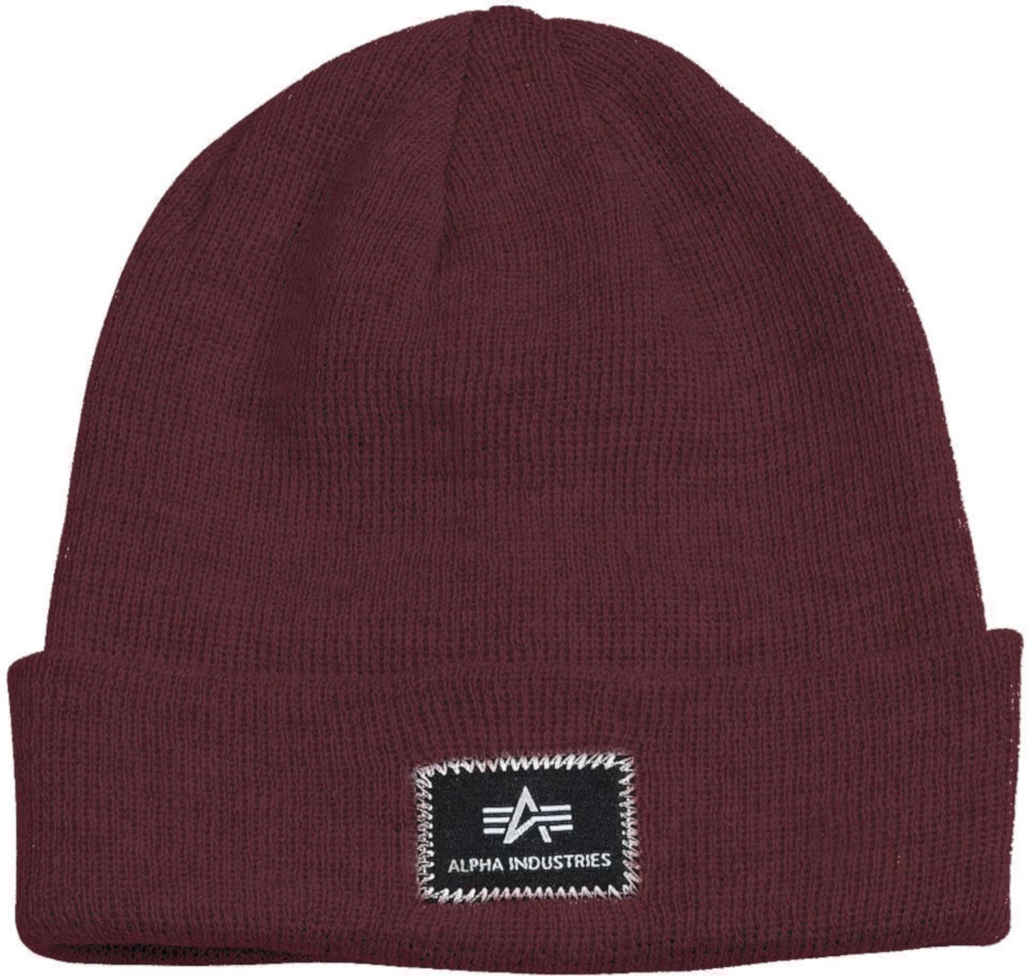 

Шапка Alpha Industries X-Fit Beanie, бордовый