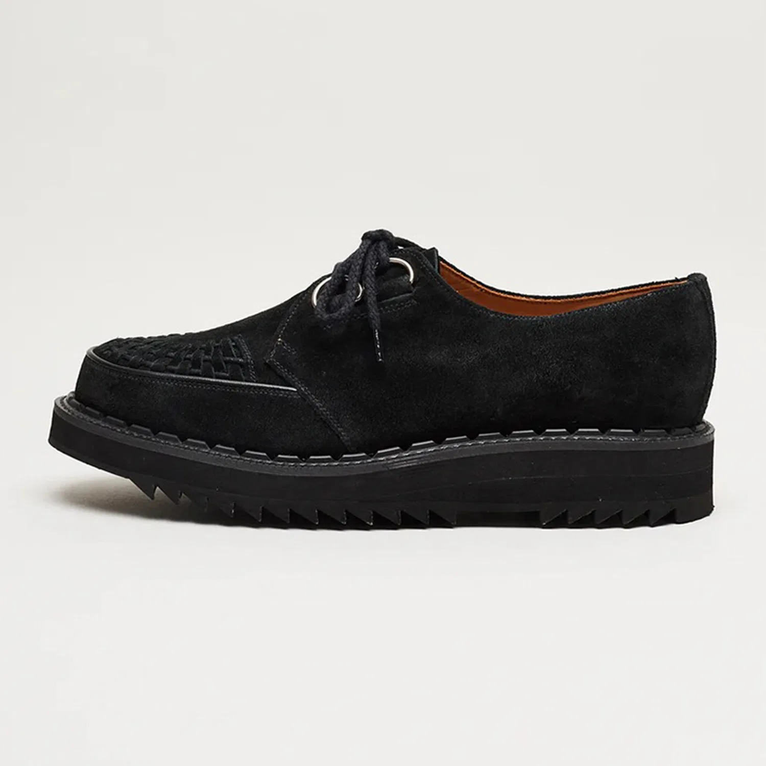 Мужские замшевые туфли George Cox Ripple Skipton чёрного цвета от Chance Clothing