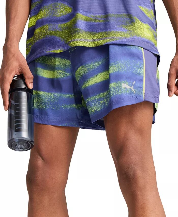 

Мужские шорты Run Velocity Printed Puma, синий