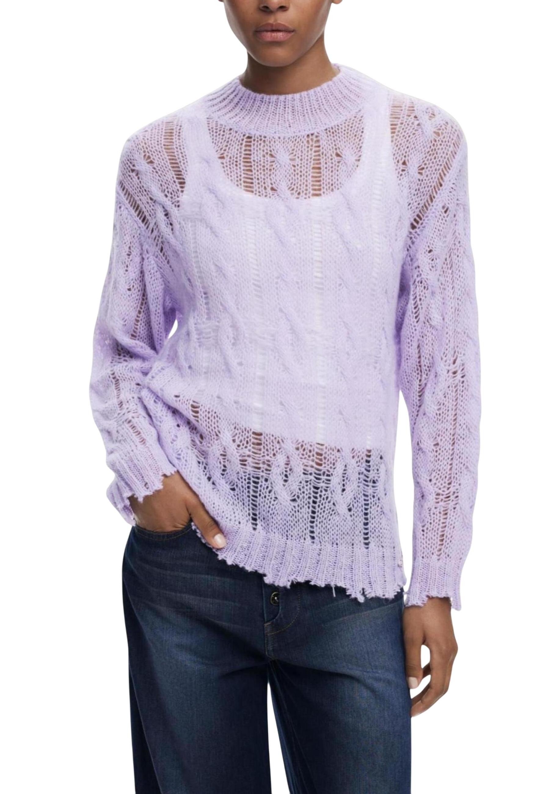 

Трикотаж Desigual, фиолетовый