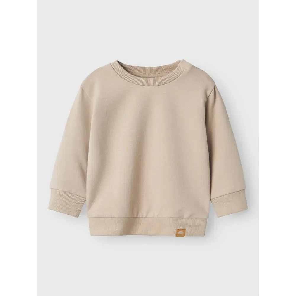 Детский свитшот для девочек хлопковый Takki Name it, Beige
