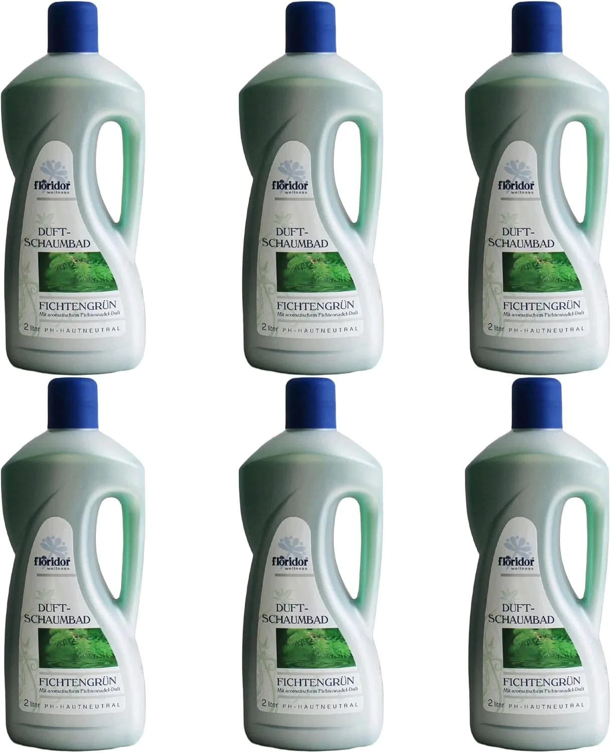 Пена для ванны Wellness Spruce Green, Schmees GmbH, набор 6 x 2 л, 12 л