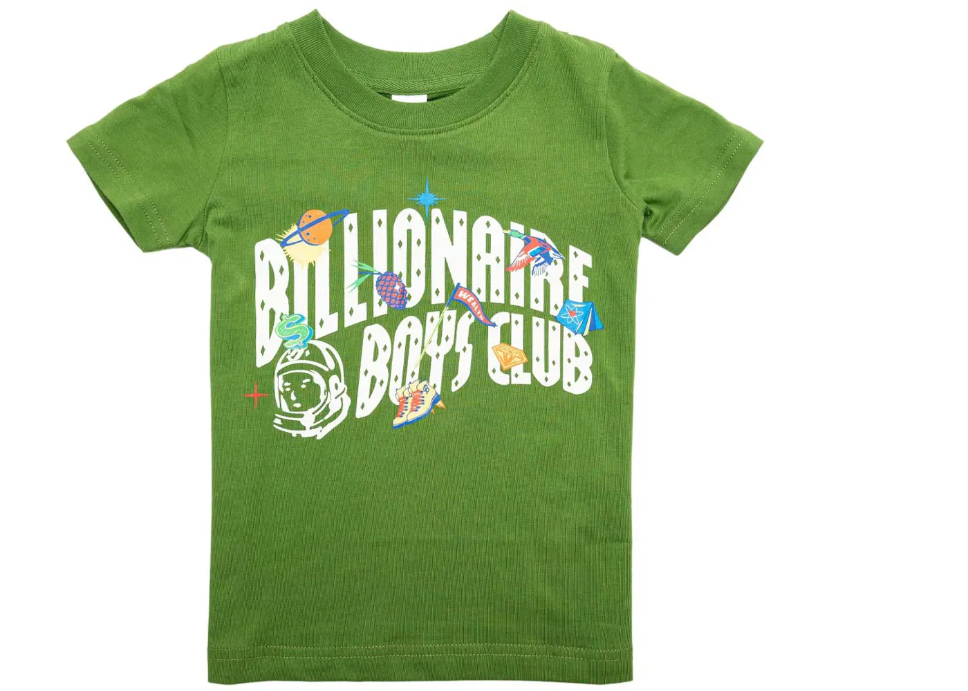Детская футболка с принтом Billionaire Boys Club Tee, Green