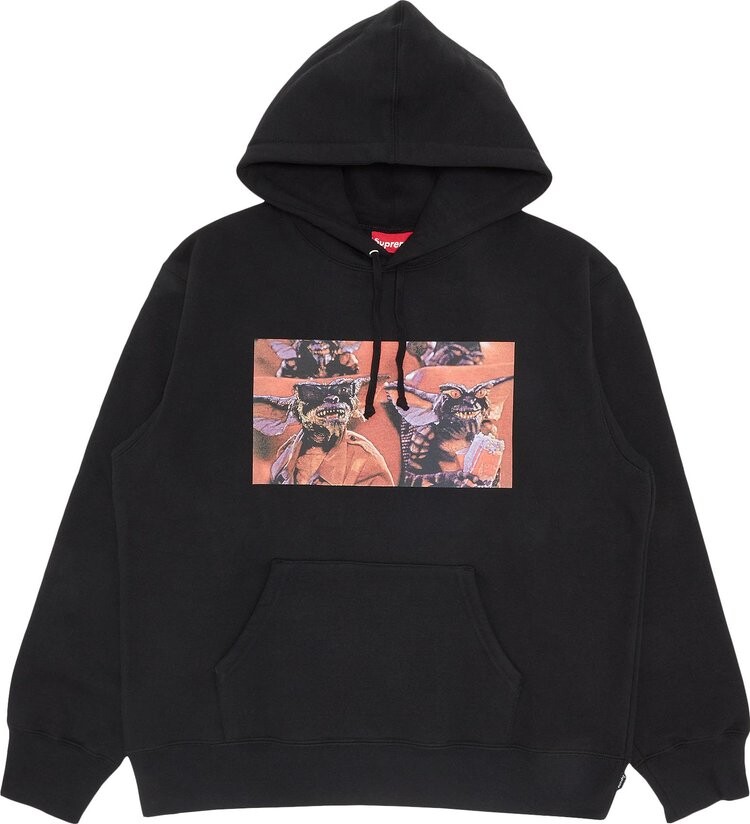 

Толстовка Supreme Gremlins Hooded Sweatshirt 'Black', черный