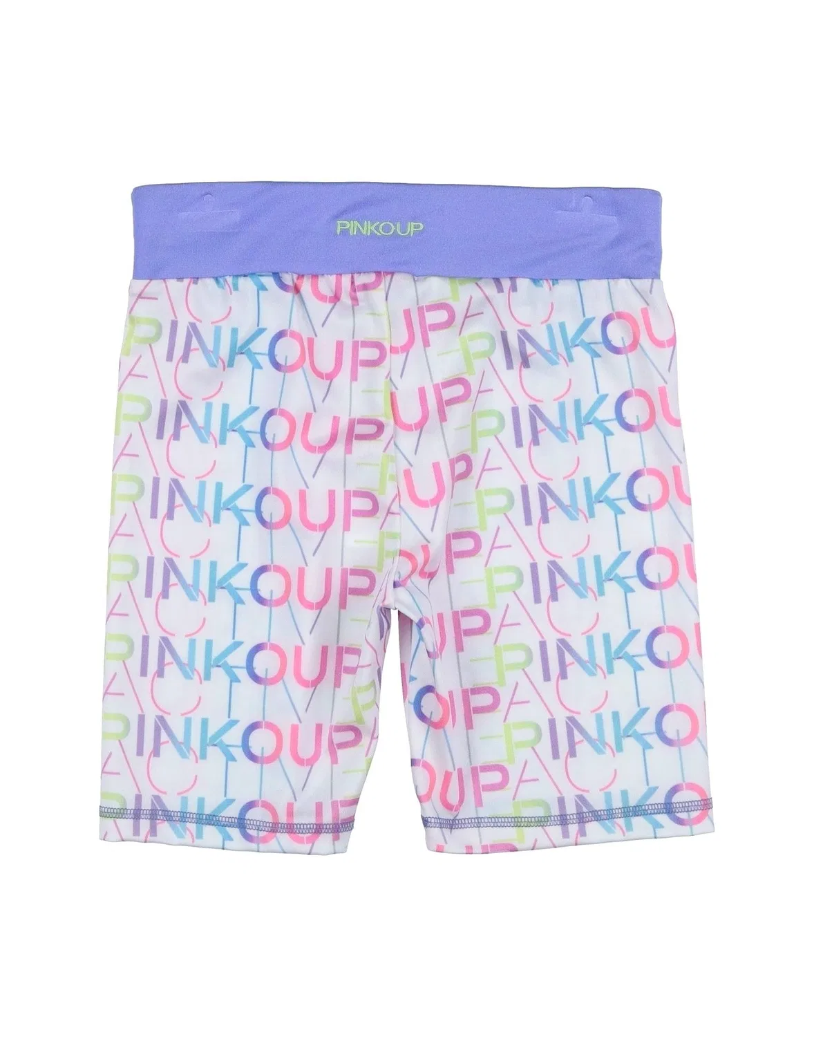 Детские шорты для девочек с логотипом Pinko Up, белый — фото 2