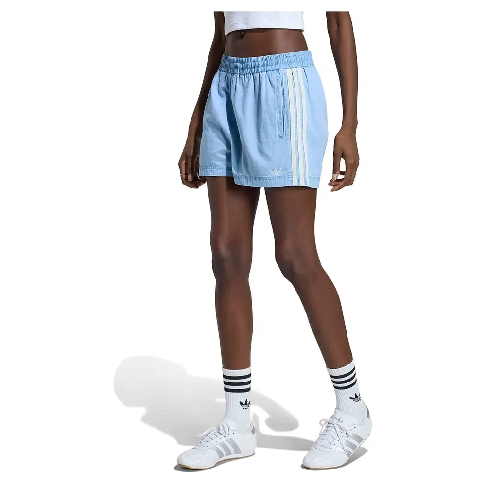 Шорты джинсовые Regular Adidas Originals, синий