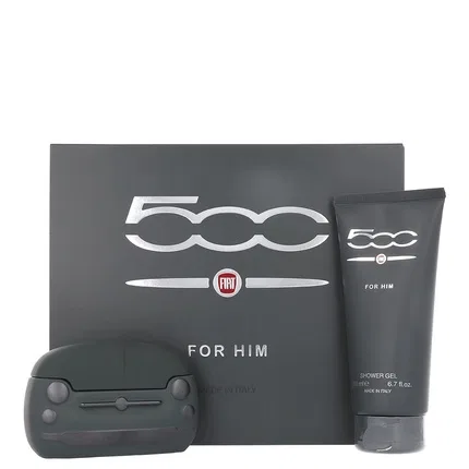 Туалетная вода Fiat 500 Him Eau De Toilette, 100 мл + гель для душа 200 мл