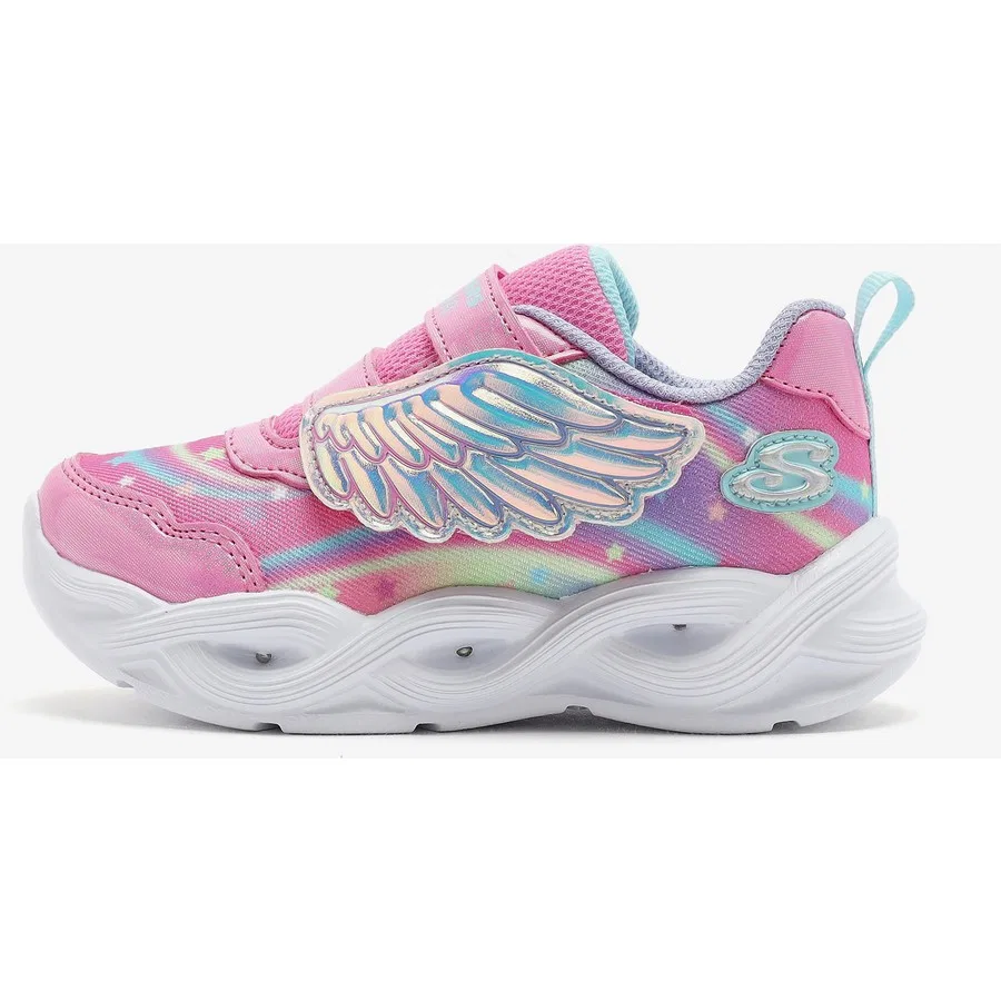 Детские спортивные кроссовки с подсветкой Twisty Glow Skechers, Фиолетовый