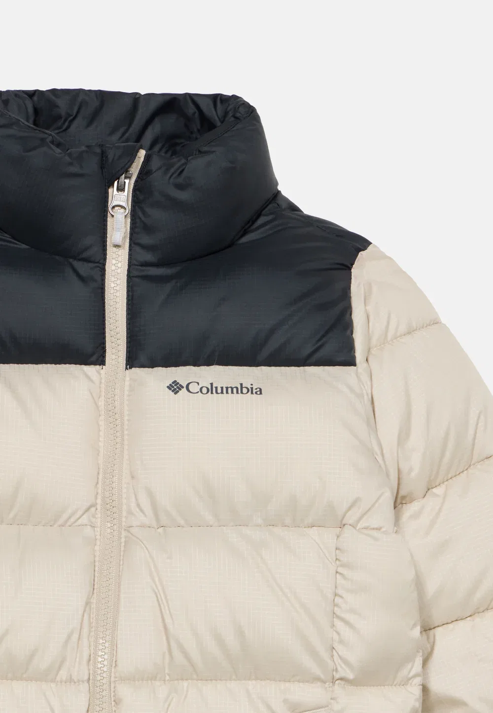 Куртка Puffect ii унисекс - зимняя куртка Columbia, Dark Stone/Black — фото 3
