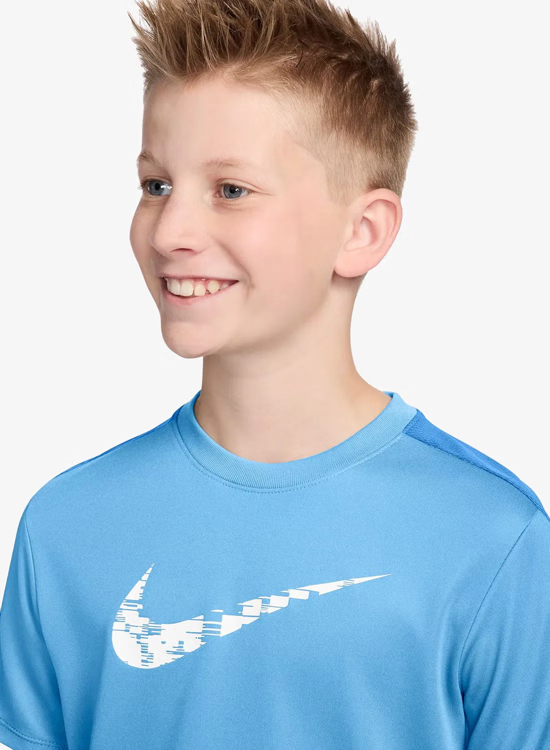 Футболка с технологией Dri-FIT Trophy Nike, синяя — фото 3