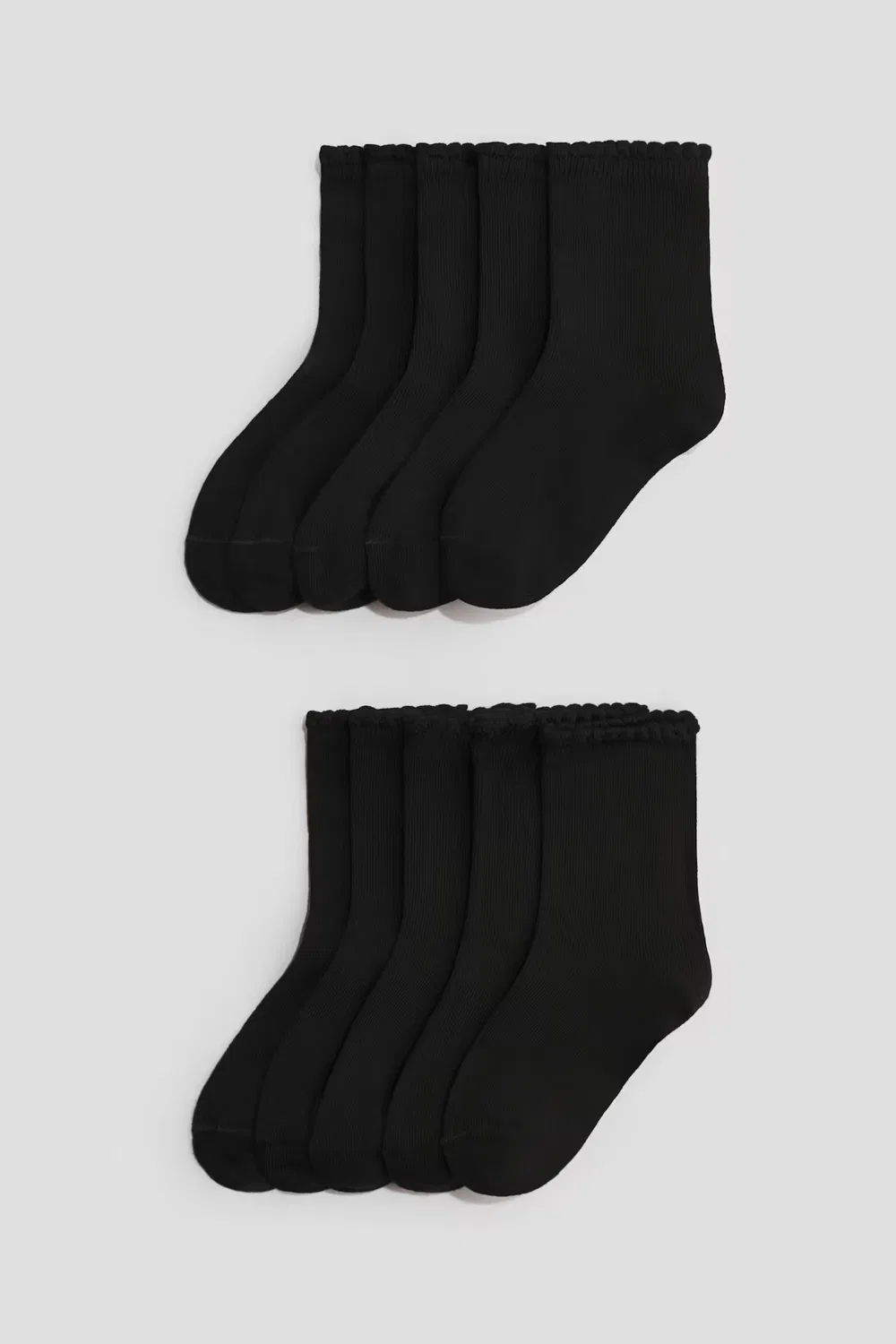 10 пар носков H&M, Schwarz