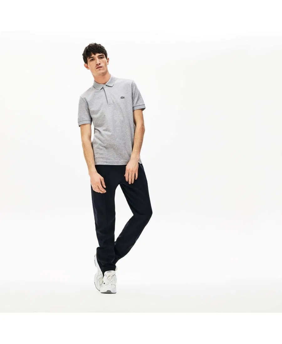 Поло из хлопка с эластаном Paris Polo Shirt Lacoste, Silver Chine — фото 3