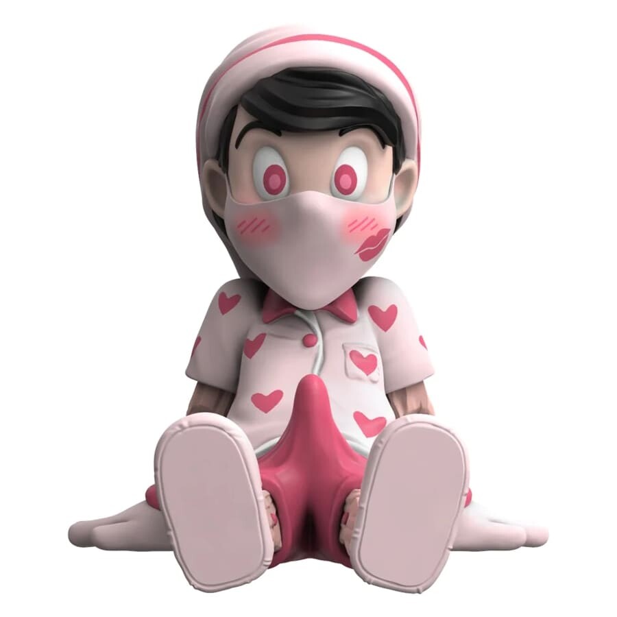 

Фигурка Juce Gace X Mighty Jaxx A Wood Awakening Chill-Out First Kiss Edition, розовый