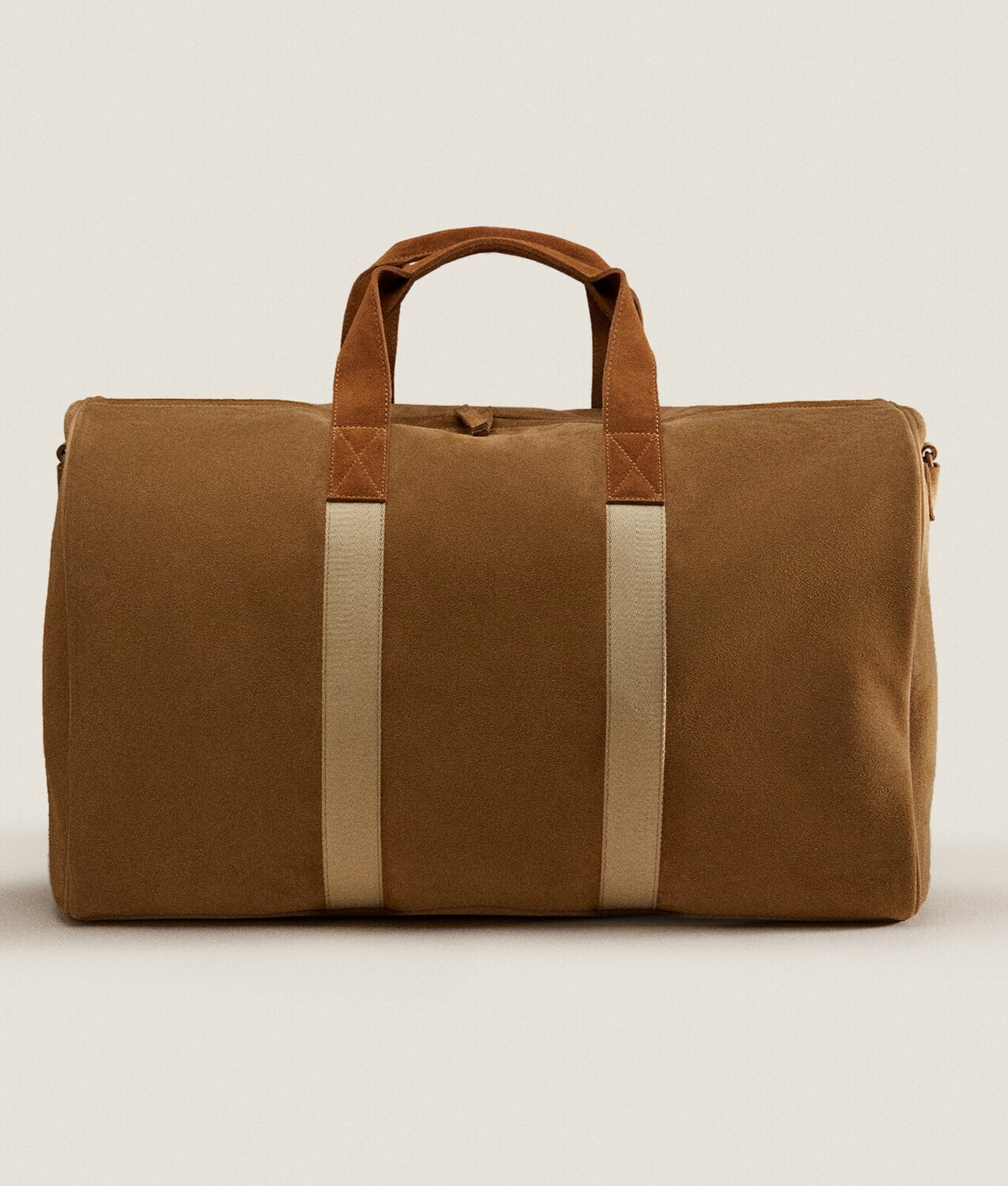 

Сумка Zara Home Leather Travel, коричневый