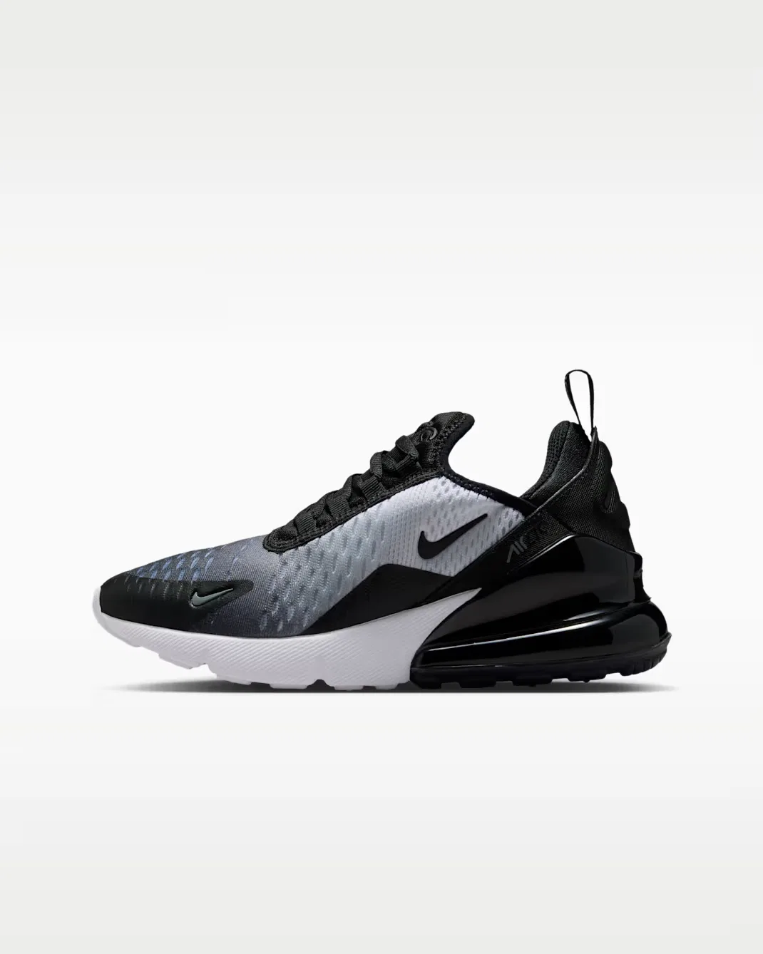 Кроссовки для детей постарше Nike Air Max 270, Black/White/Cool Grey/Black