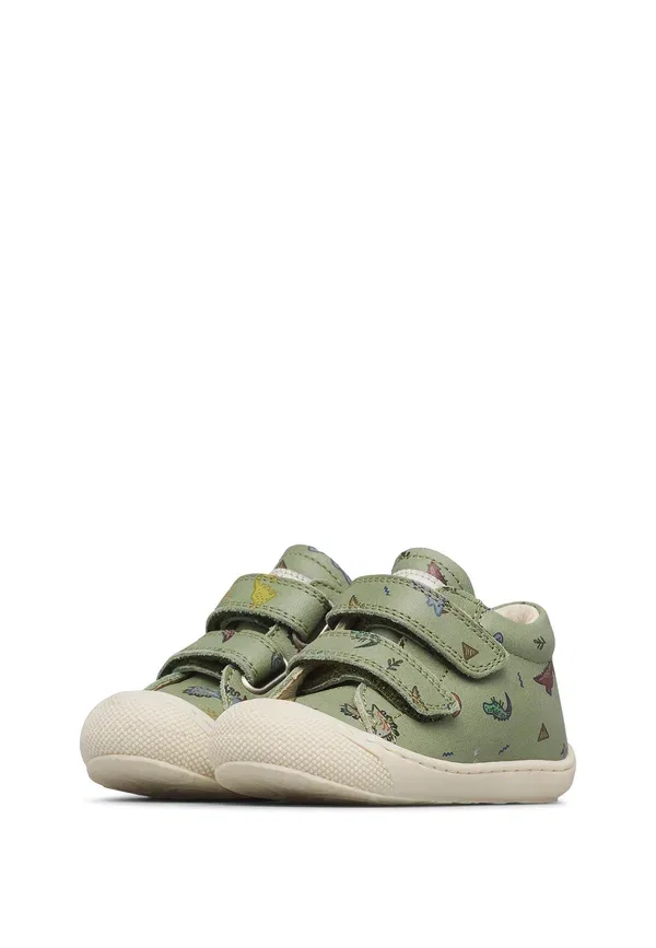 Ботинки кожаные Cocoon vl - baby shoes Naturino, Green, зеленый — фото 2