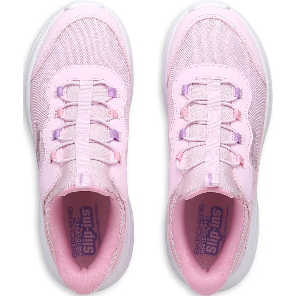 Детские слипоны Bounder Pro Skechers, Light Pink — фото 4