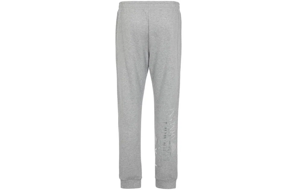 Женские брюки повседневные с манжетами EMPORIO ARMANI, Gray — фото 3