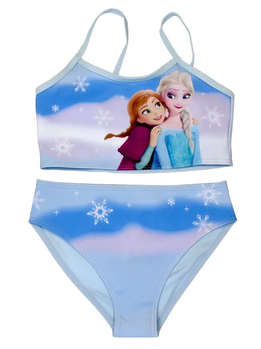 Плавки бикини с принтом Elsa & Anna Disney Frozen, синий