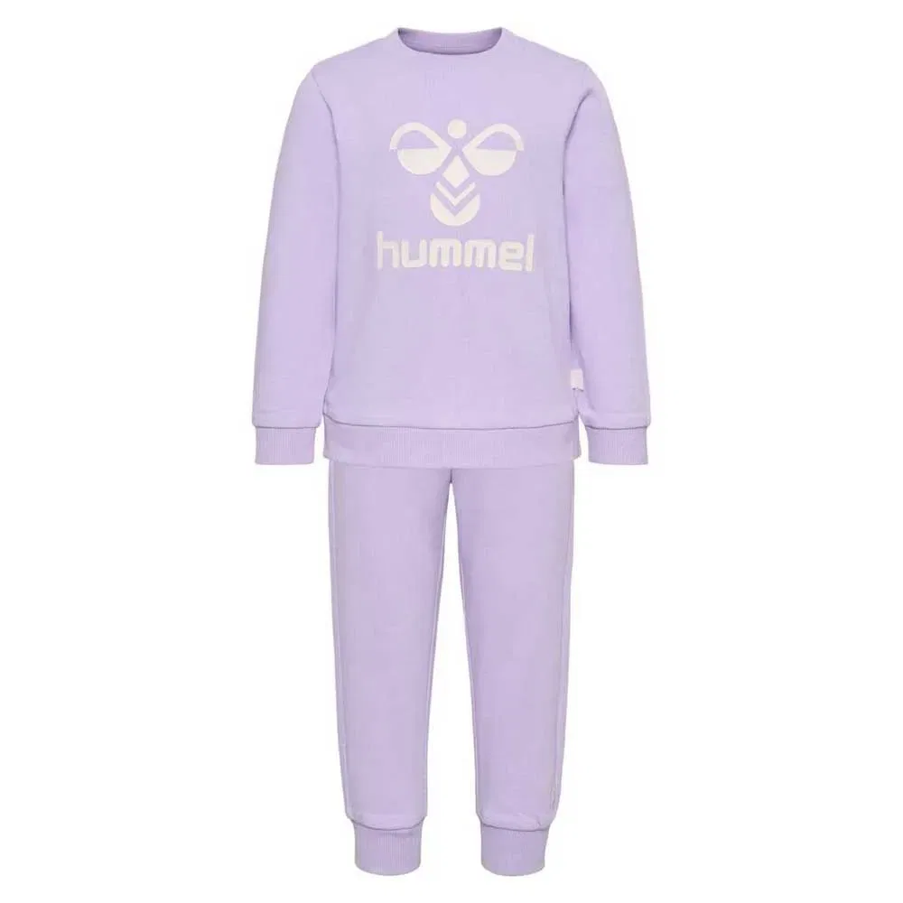 Детский спортивный костюм с длинным рукавом hmlHAPPY ARINE CREWSUIT Hummel, Purple