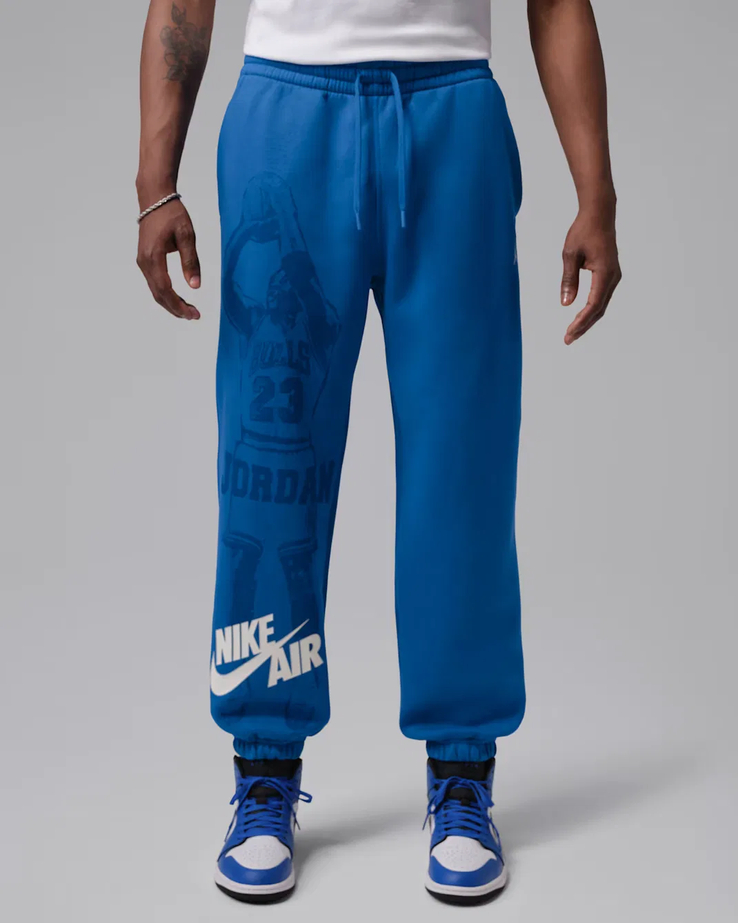 Мужские брюки с манжетами Jordan Brooklyn Fleece, Team Royal