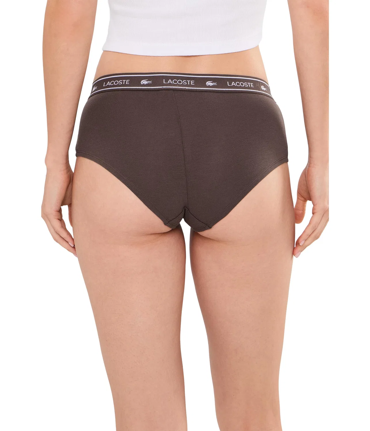 Шорты-слипы Underwear Shorty Lacoste, Grume — фото 2
