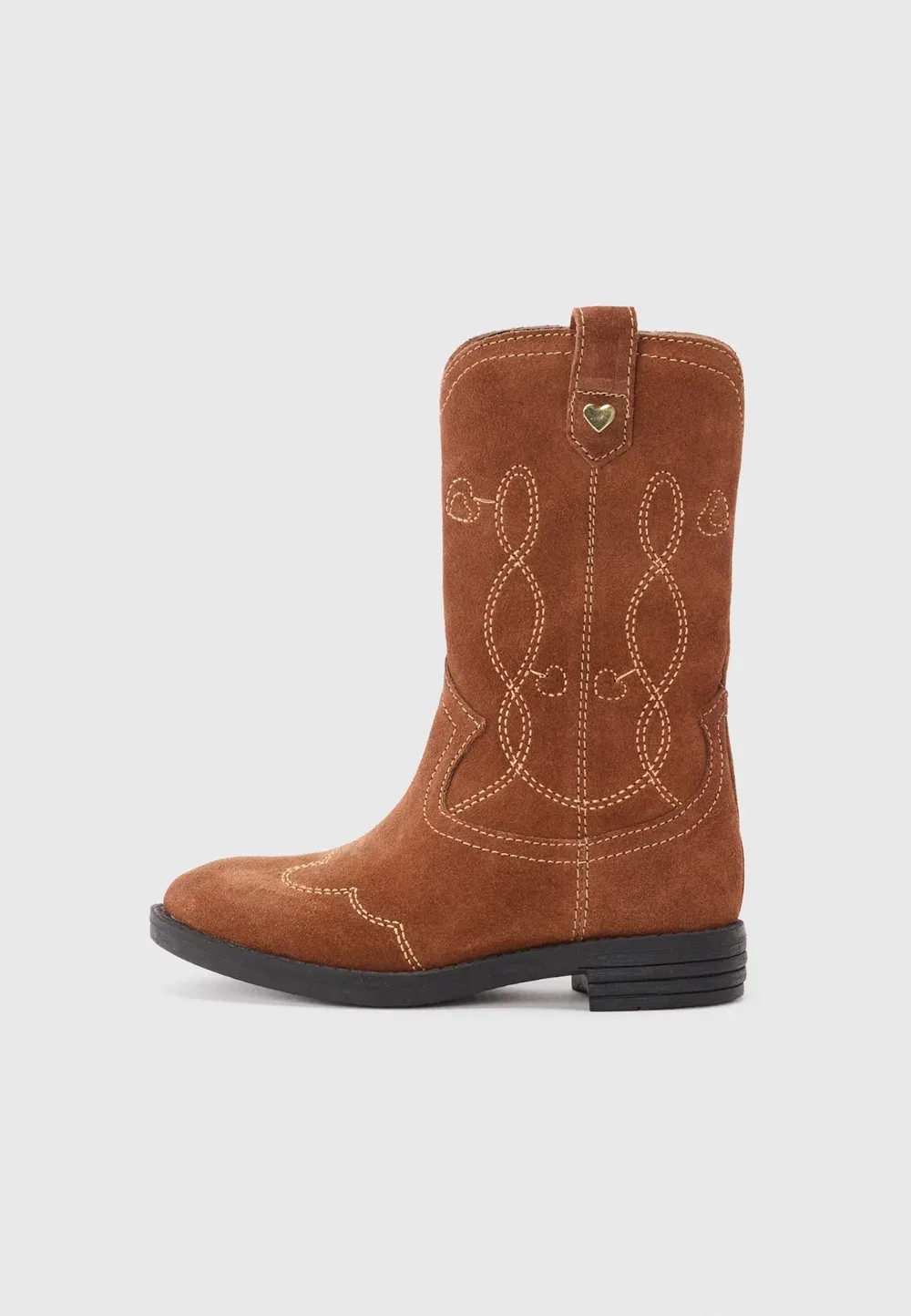 Кожаные ковбойские/байкерские сапоги Friboo By Zalando, Taupe