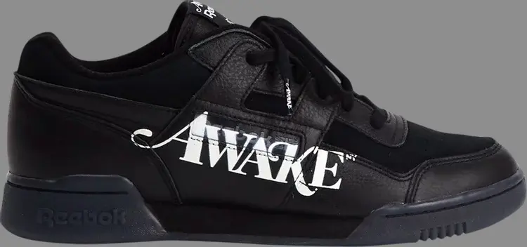 

Кроссовки awake ny x workout low 'black' Reebok, черный