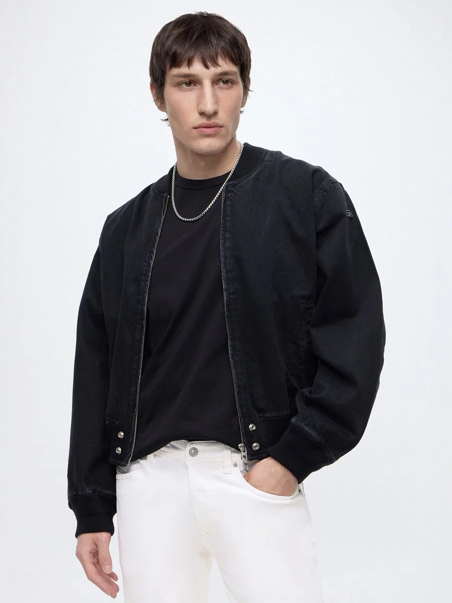 Джинсы DIESEL Regular Jeans '1985 LARKEE' белого цвета — фото 4