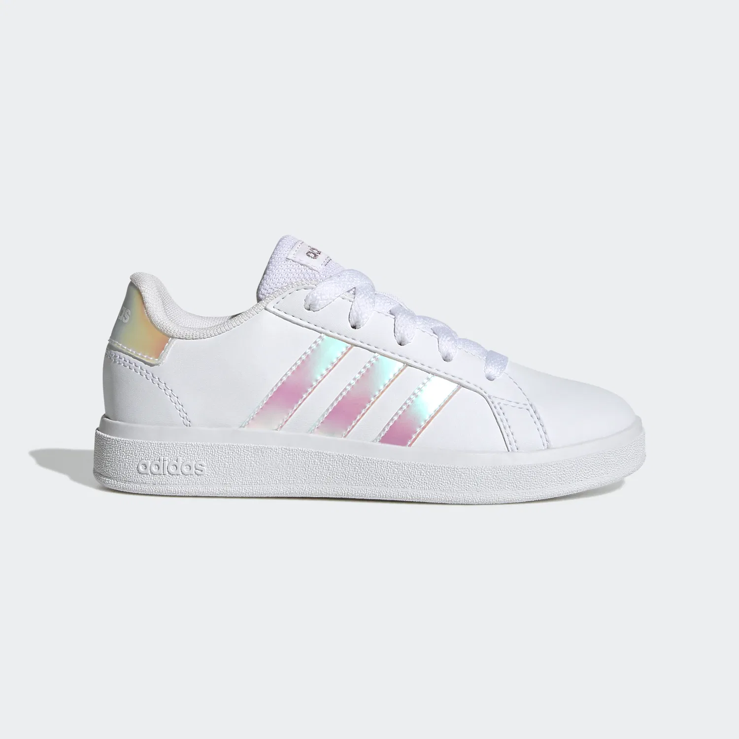 Детские спортивные кроссовки с обновленным дизайном Adidas Sportswear, Cloud White/Iridescent/Ftwr White — фото 2