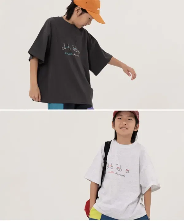 Футболка Junior Oversize, Krnr, меланж — фото 4