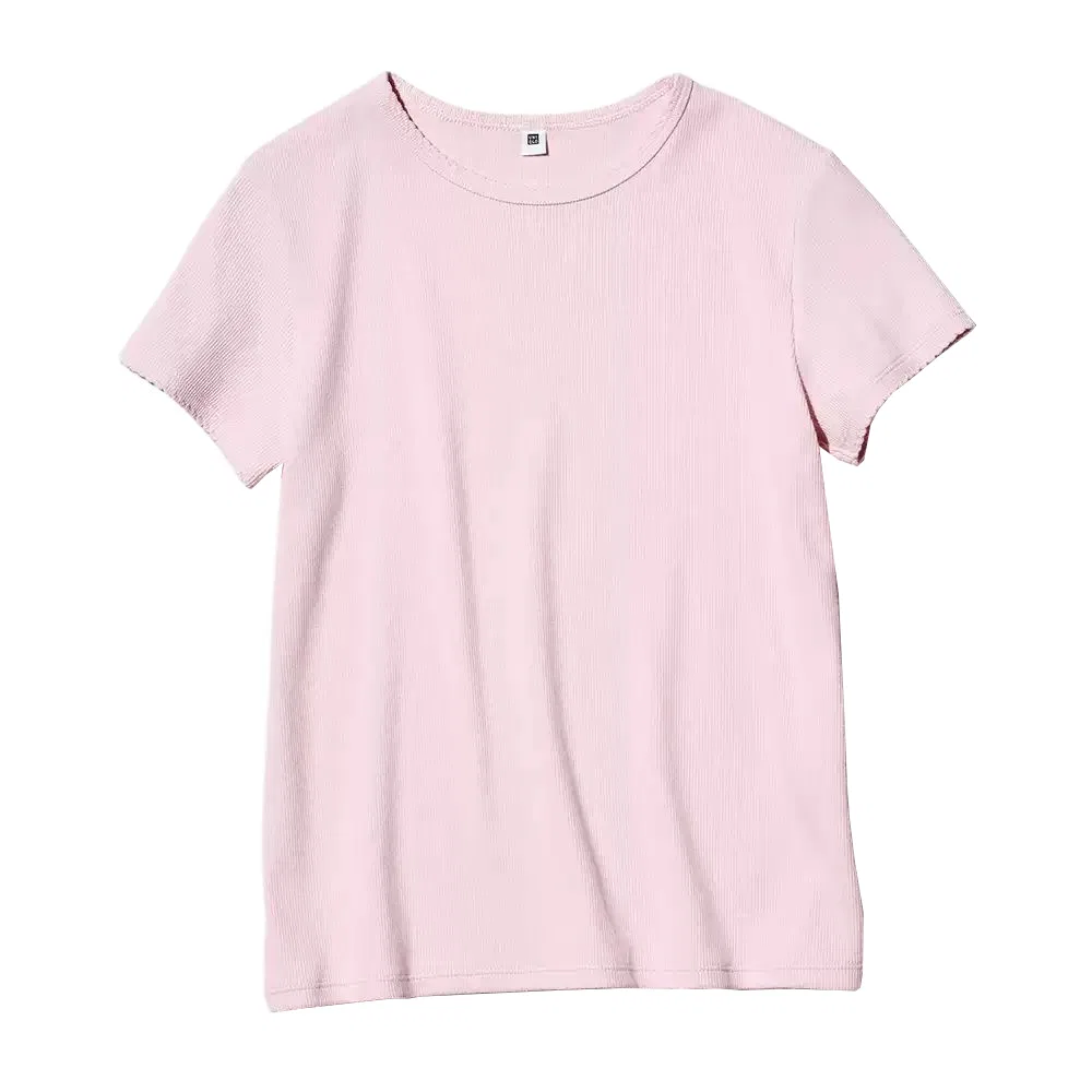 Футболка для детей с круглым вырезом UNIQLO, Pastel Pink