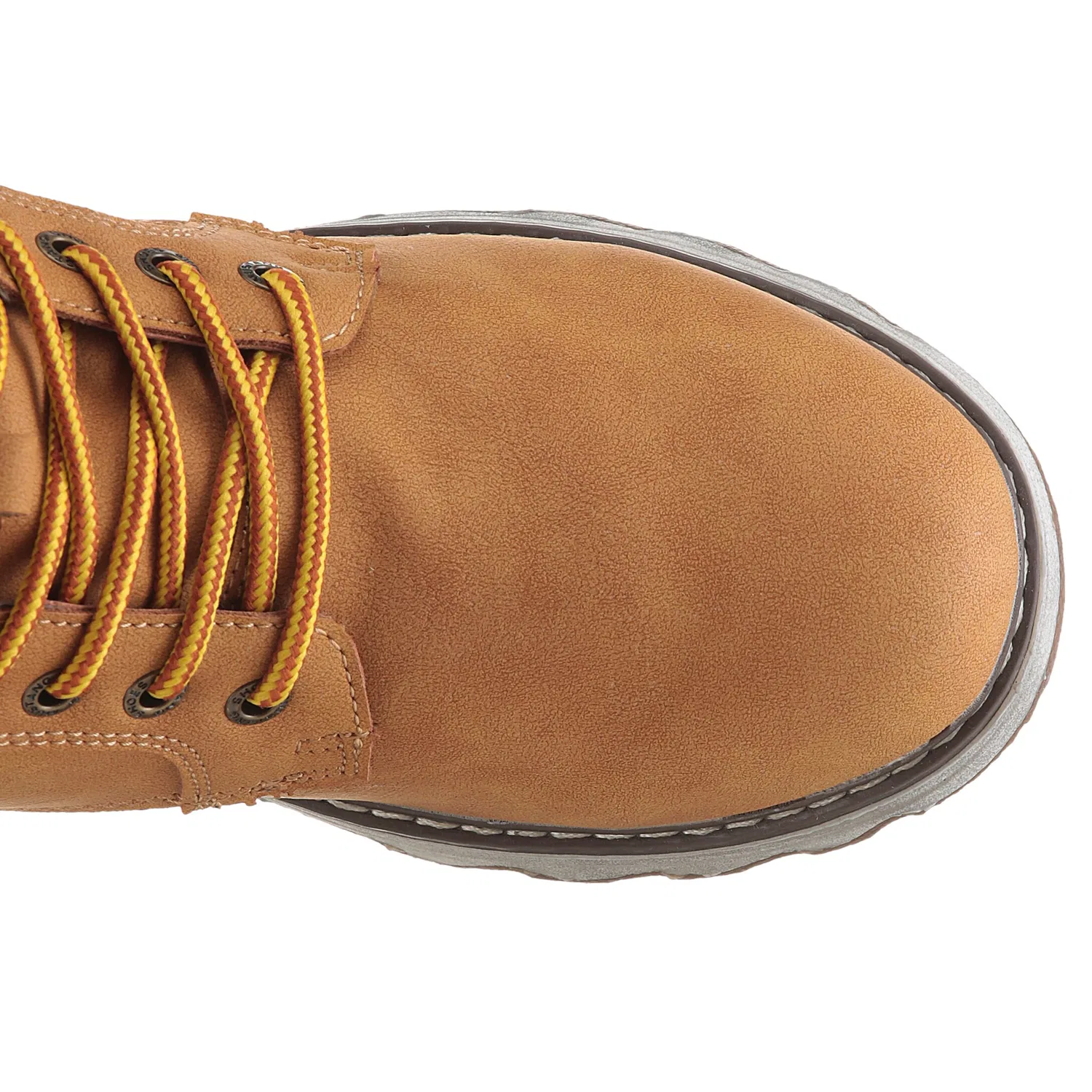 Детские зимние ботинки на шнуровке с мембраной Mustang Shoes, Camel — фото 2