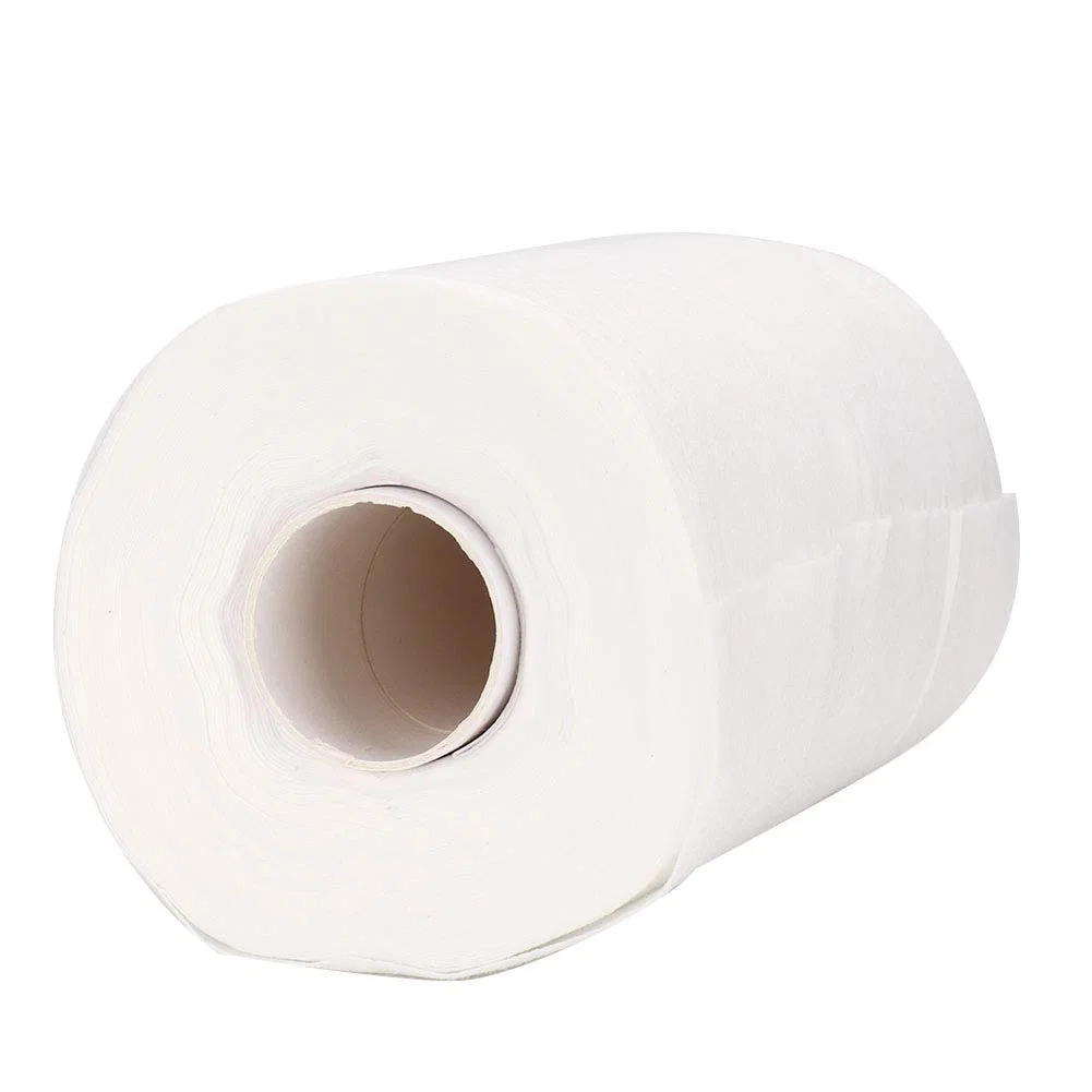 Одноразовые полотенца для лица, Cotton, 100 шт, 21x10 см, белые, ZJchao — фото 2