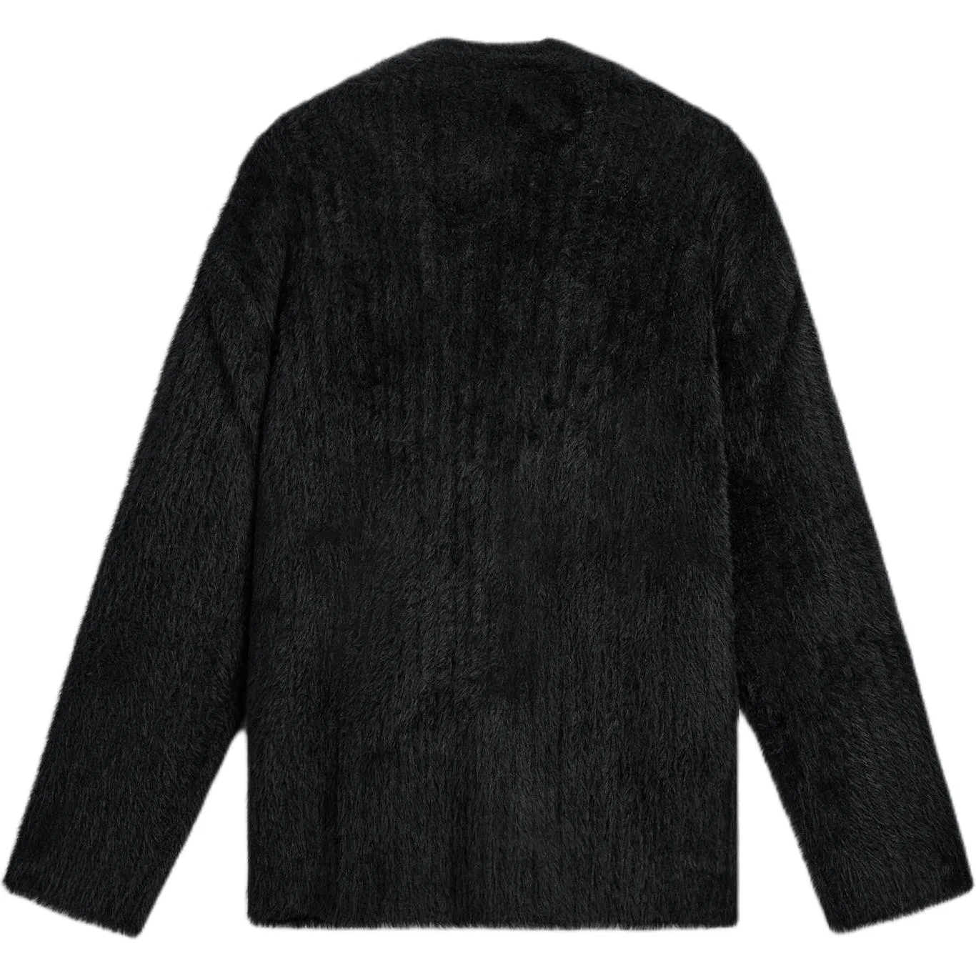 Мужской кардиган умеренного кроя с V-образным вырезом ZARA, Green/Blue — фото 4