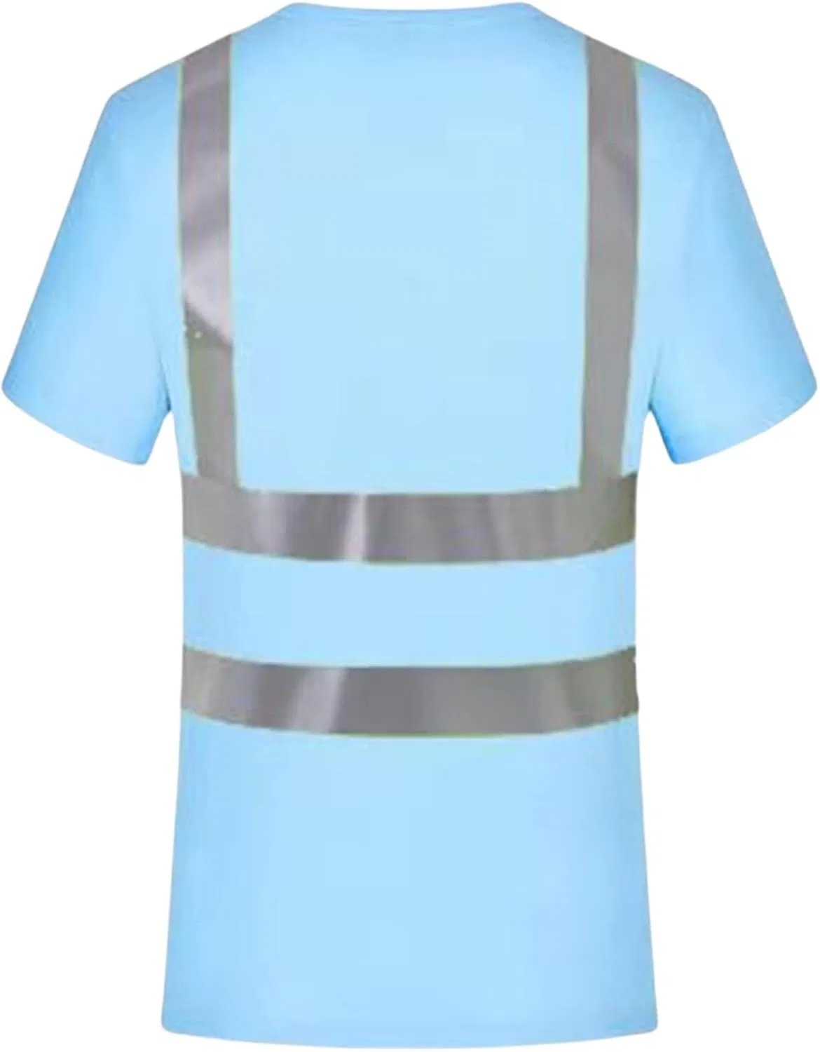 Мужская футболка Hi Vis с отражающими элементами, Light Blue — фото 2