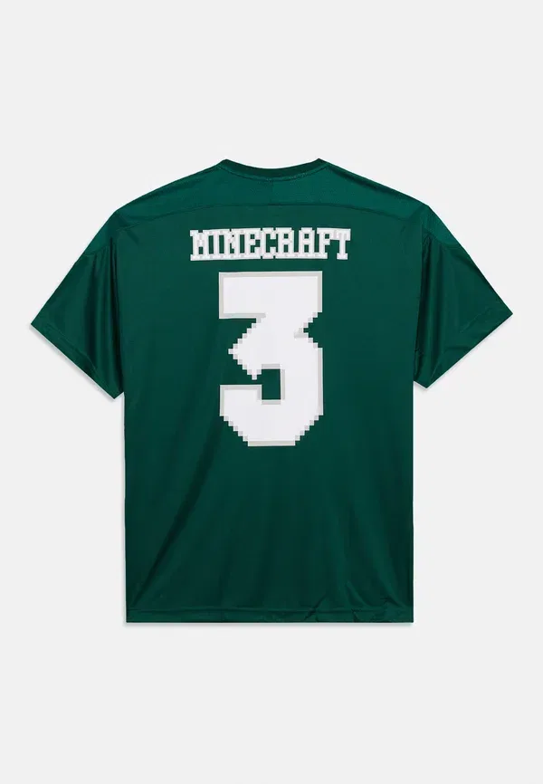 Футболка Minecraft унисекс - спортивная футболка Adidas Performance, зеленый — фото 2