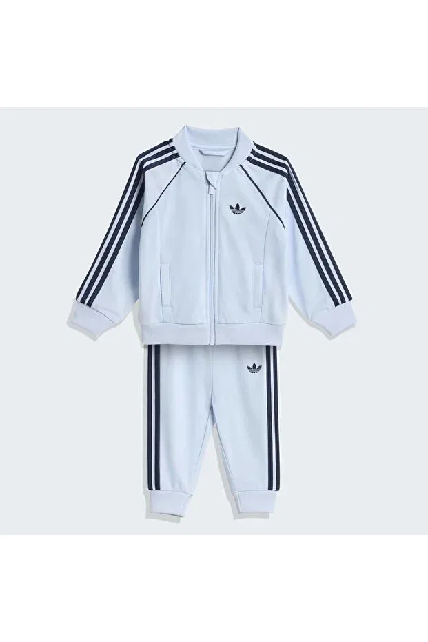 Детский спортивный комплект с принтом Adidas, Blue