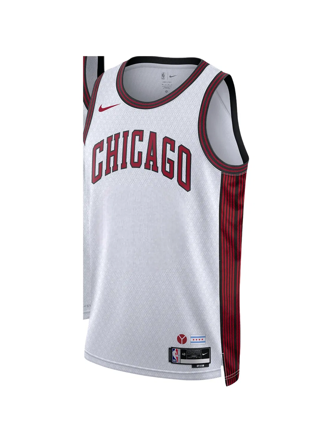 Топ Swingman Chicago Bulls из джерси Nike, белый — фото 2